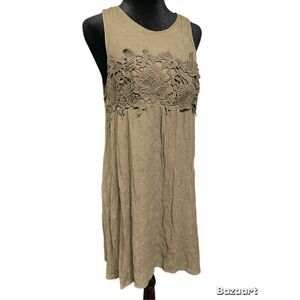 Speechless Olive Green Sleeveless Dress size XL